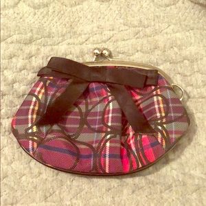 Authentic Coach Change Purse